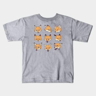 Fox Moods Kids T-Shirt